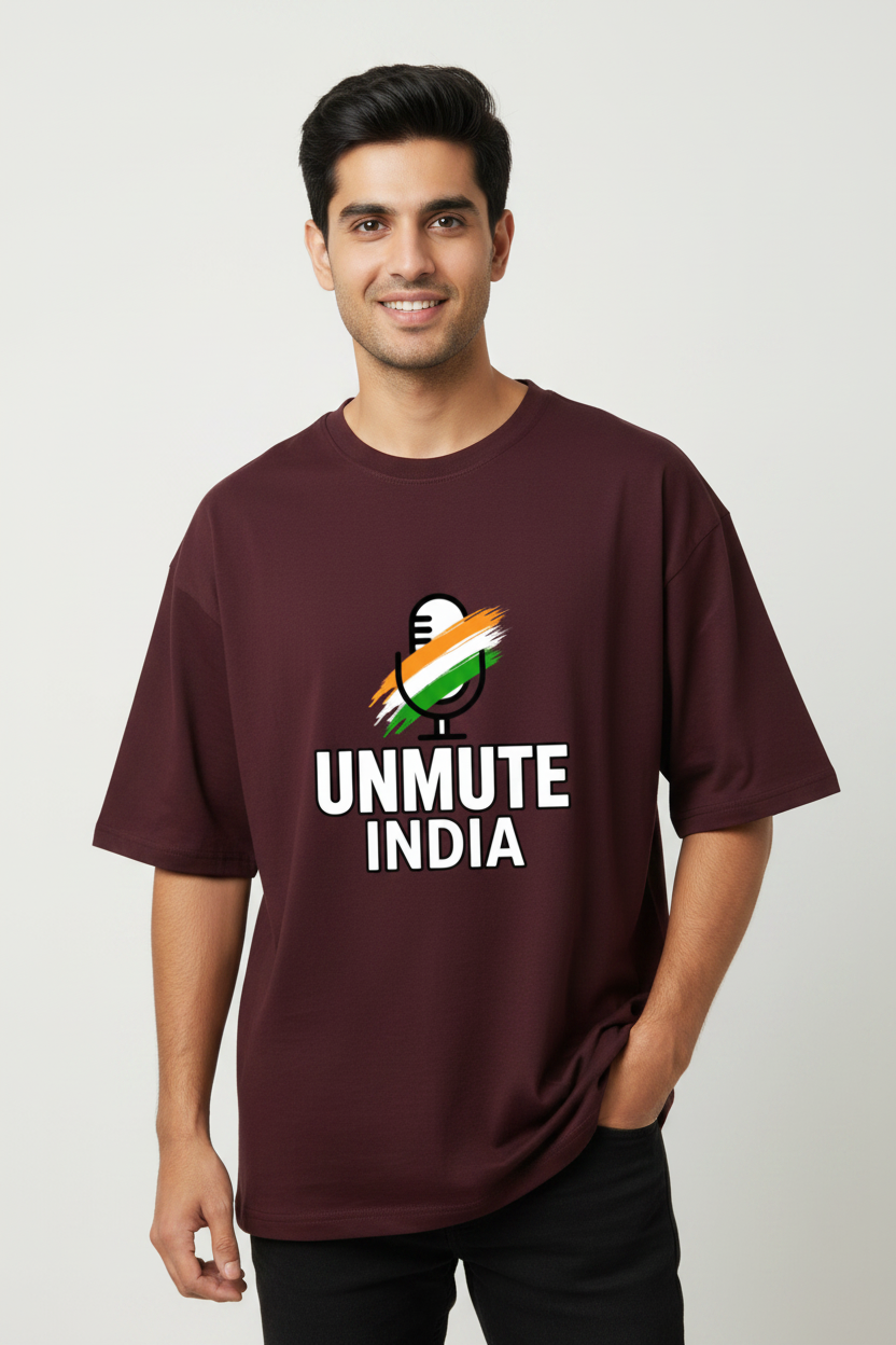 Unmute India - Independence Limited Edition - Oversize