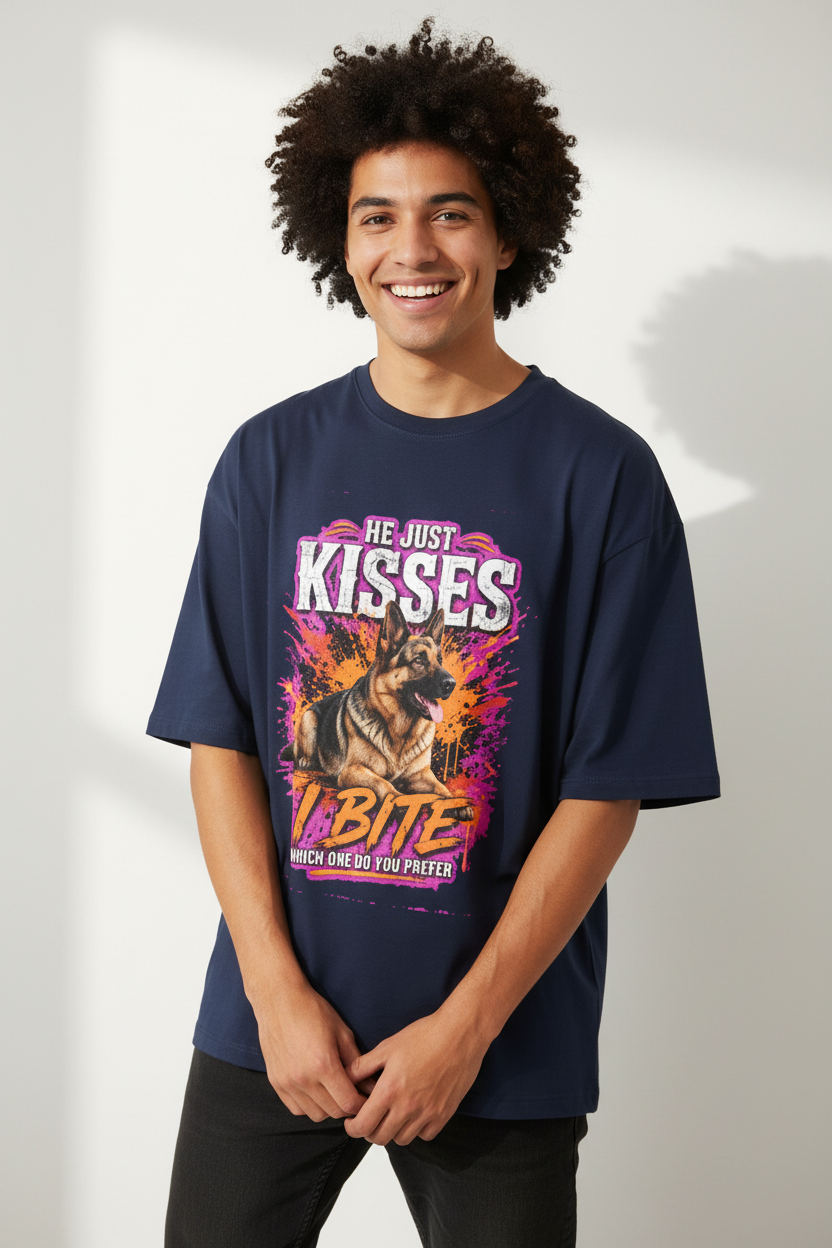 He just Kisses New - Unisex OS Tee