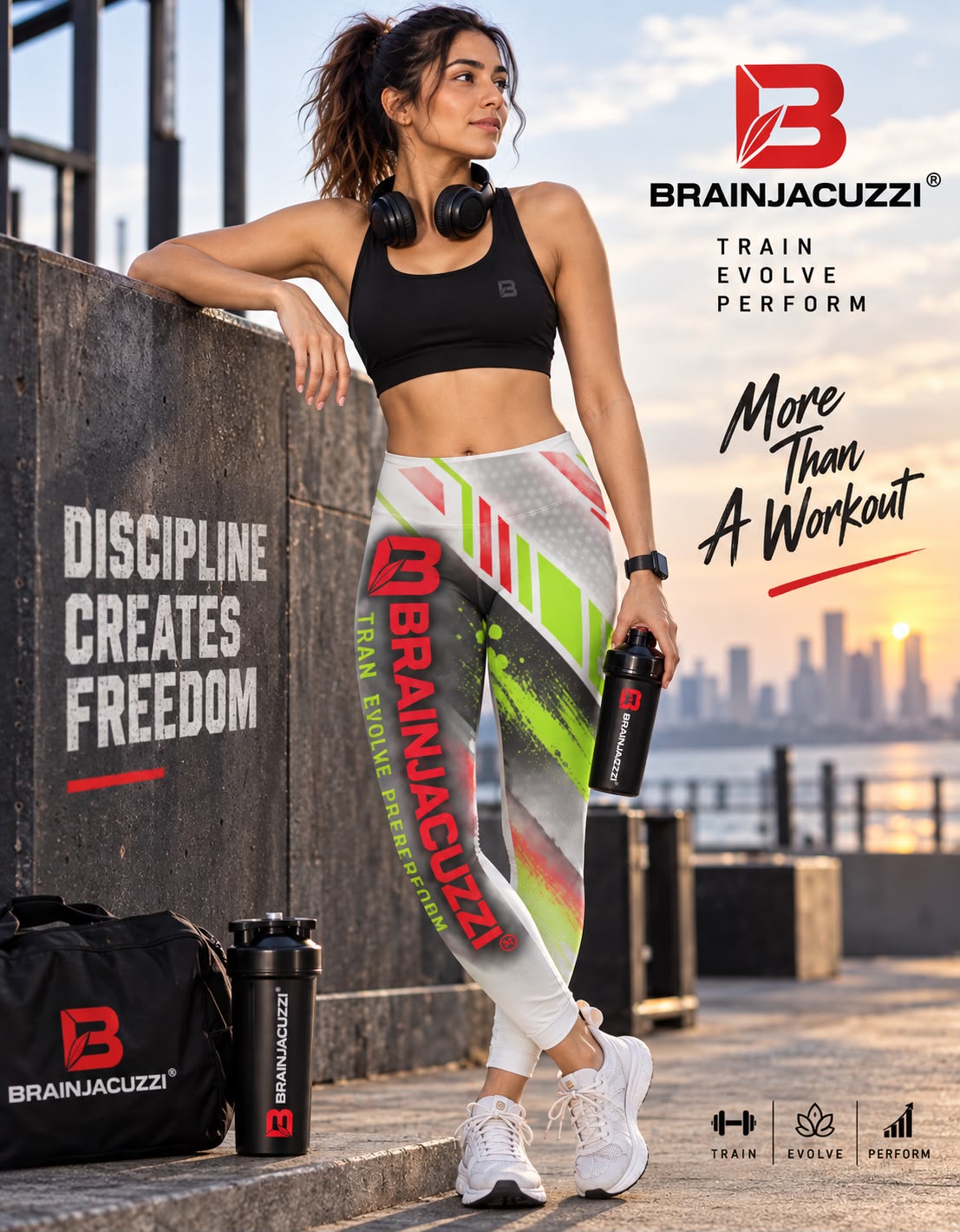 BRAINJACUZZI - Workout Leggings
