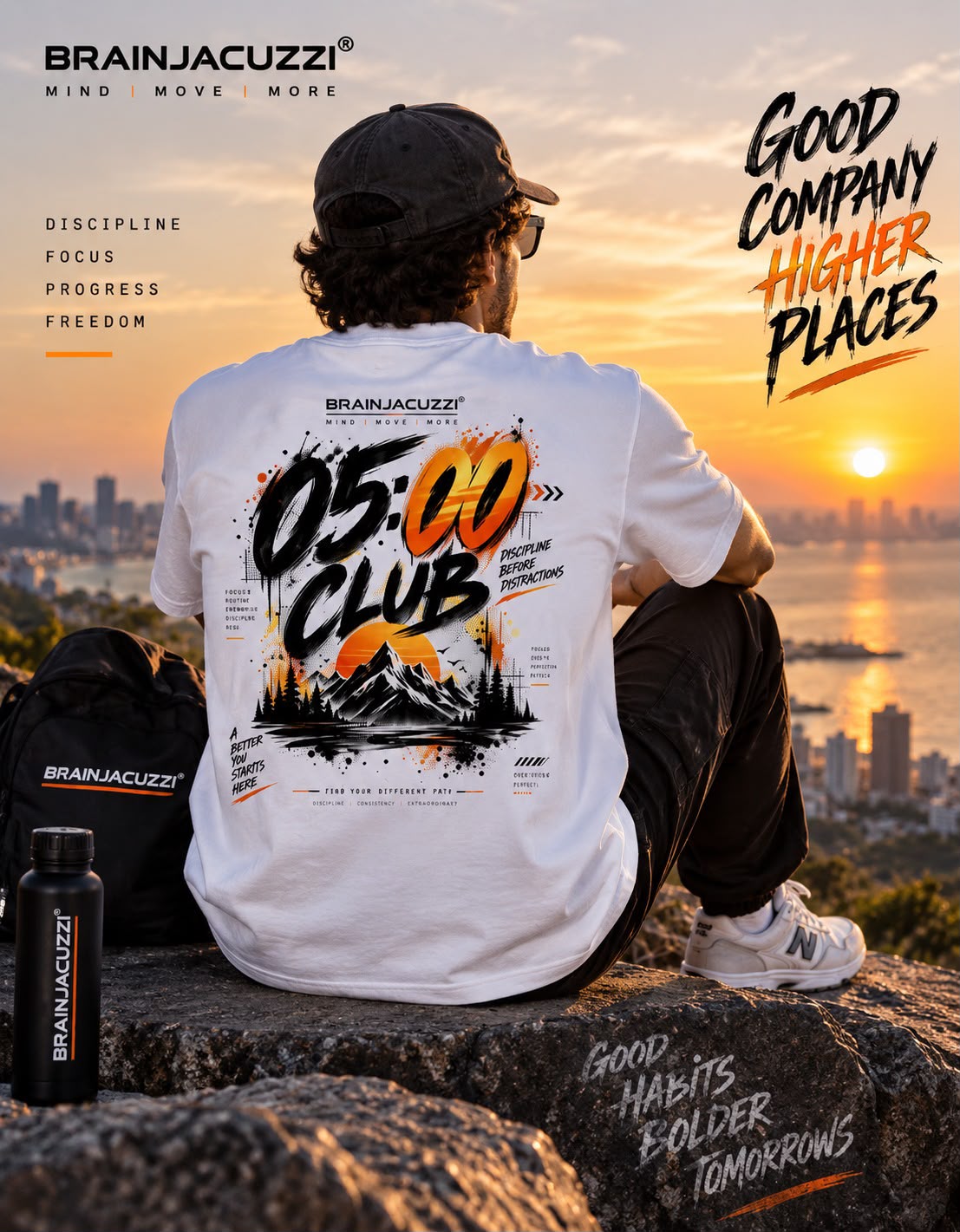 05:00 CLUB - Unisex DryFit Workout  Tee