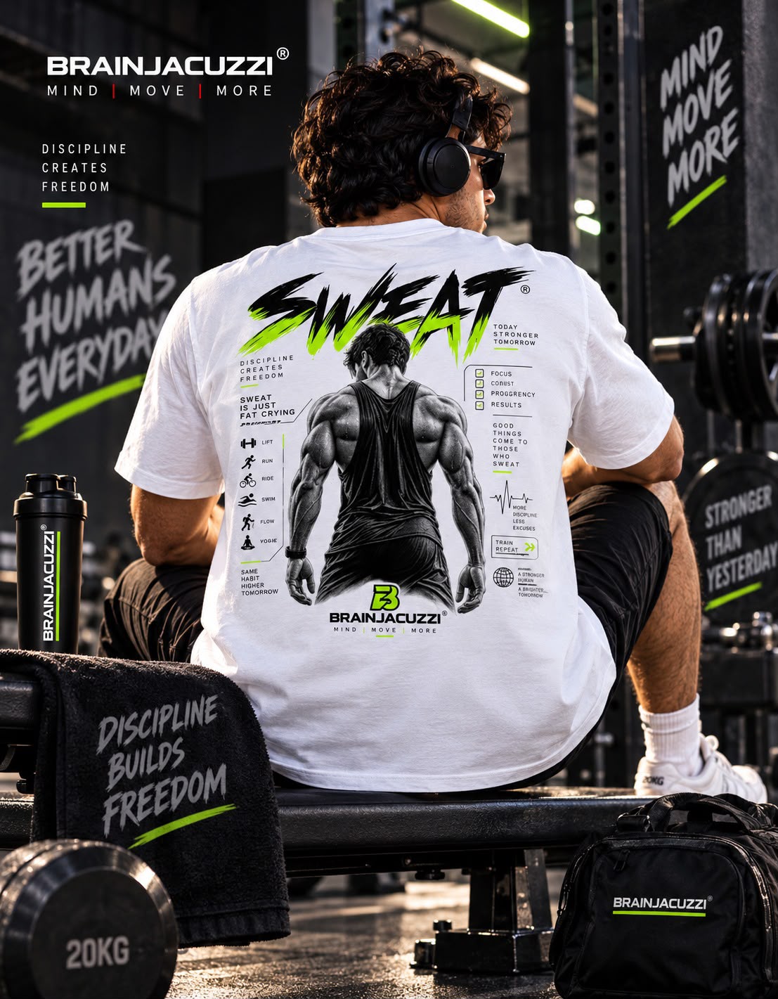 SWEAT - Unisex DryFit Workout  Tee