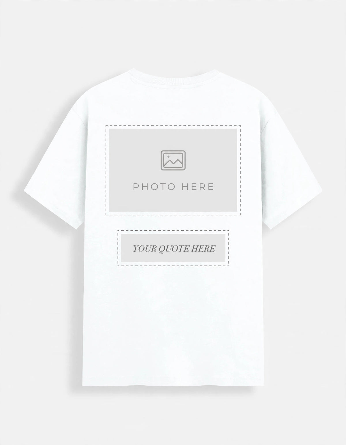 Design Your Own Custom T-Shirt (Classic Regular Fit)