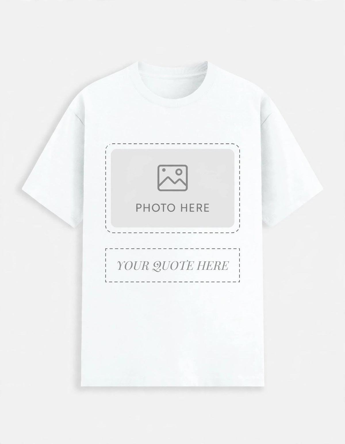 Design Your Own Custom T-Shirt (Classic Regular Fit)